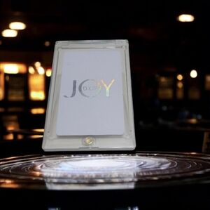 Dior JOY Playing Card 7 of Spades in a Protective Case
